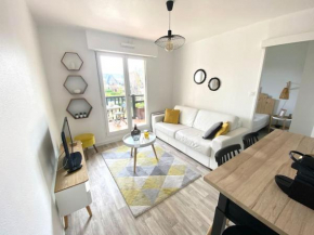 Cabourg T2 tout neuf Accès direct mer Grand balcon